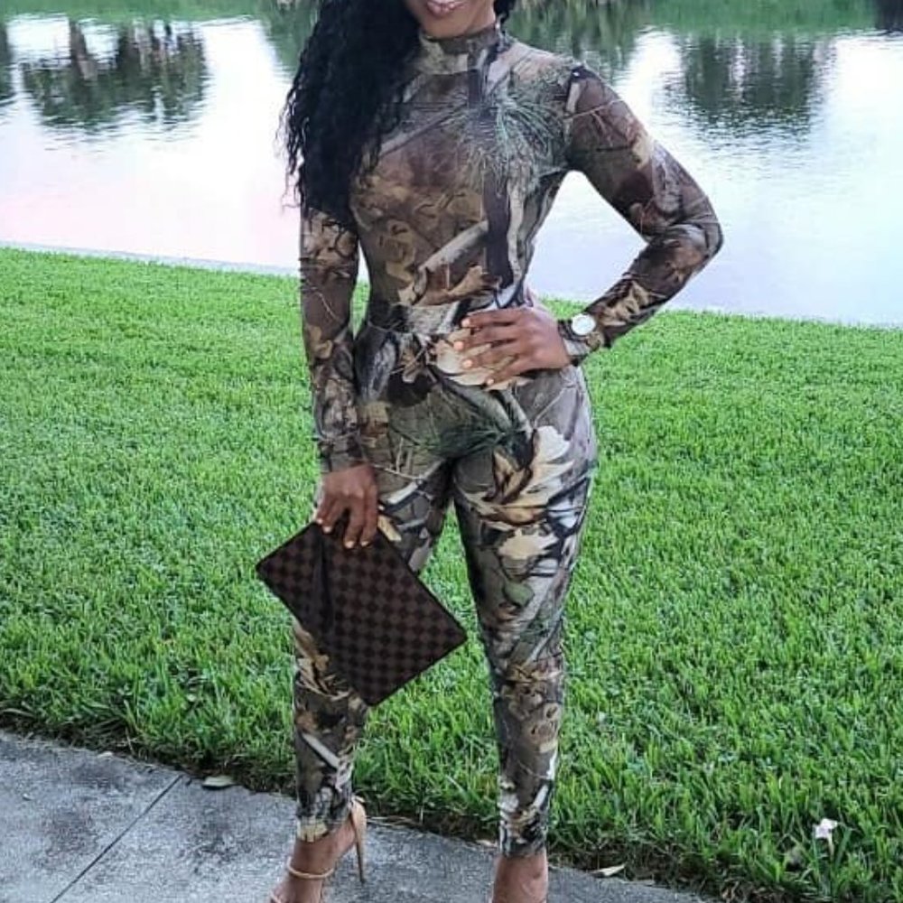 DUCKIE CONFETTI WOODLAND MESH BODYSUIT and PANTS